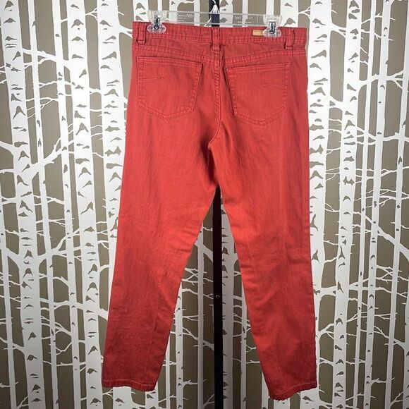 Sanctuary Rust Orange Straight Leg Ankle Jeans 28 - Picture 2 of 8